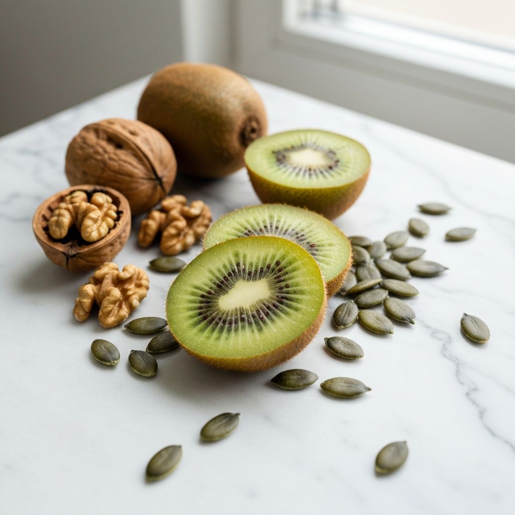 Citrusfrüchte und Beeren